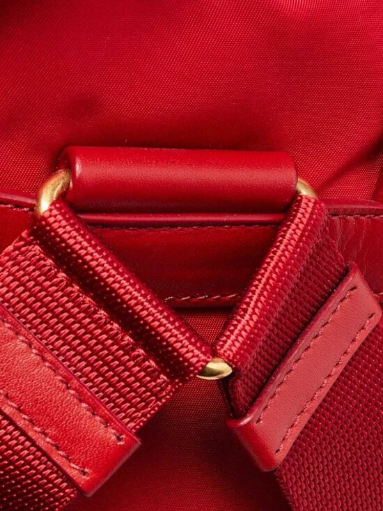 Prada Rosso Re-Nylon Small Backpack Bag main image 5